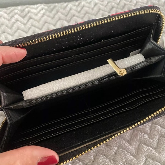TRINA TURK Large Zip around wallet NWT - Picture 4 of 5